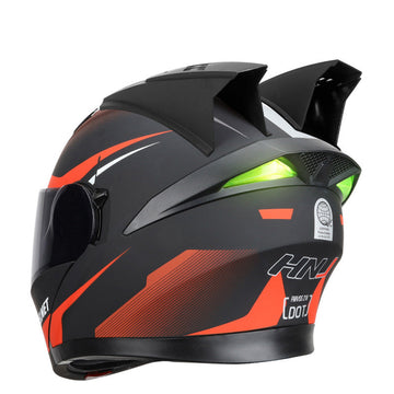 Leopard 989 Modular Bluetooth Helmet with LED Lights